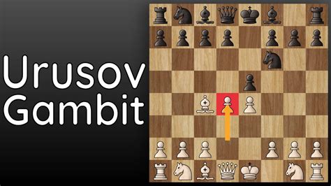 ursuv|The Urusov Gambit .